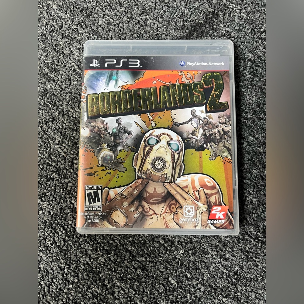 Borderlands 2 Sony Playstation 3 2012 TESTED=WORKING
